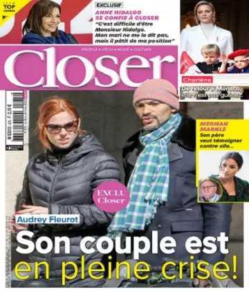 Closer N°875 Du 18 au 24 Mars 2022  [Magazines]