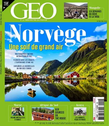 Geo N°519 – Mai 2022  [Magazines]