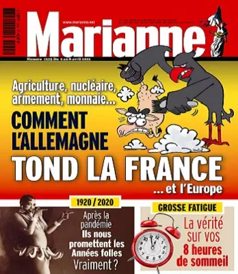 Marianne N°1255 Du 2 au 8 Avril 2021  [Magazines]