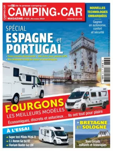 Camping-Car Magazine - Novembre 2019 [Magazines]