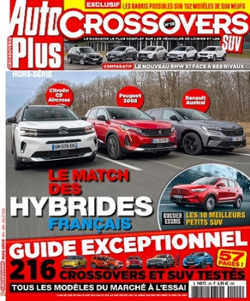 Auto Plus Hors Série Crossovers N°29 – Mai-Juillet 2023 [Magazines]