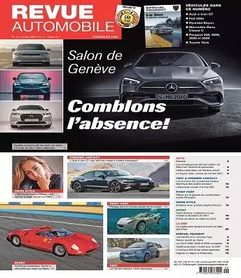 Revue Automobile N°9 Du 4 Mars 2021 [Magazines]