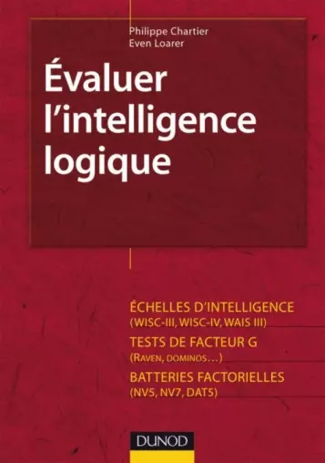 Évaluer L'intelligence Logiquev  [Livres]