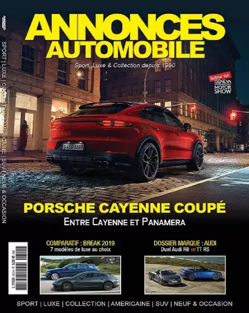 Annonces Automobile N°312 – Avril 2019  [Magazines]