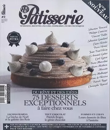 Fou De Pâtisserie N°2 – Novembre-Décembre 2013  [Magazines]