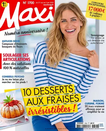 Maxi N°1700 Du 27 Mai 2019 [Magazines]
