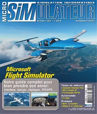 Micro Simulateur N°320 – Septembre 2020  [Magazines]