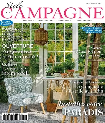 Style Campagne N°33 – Mai-Juin 2021 [Magazines]