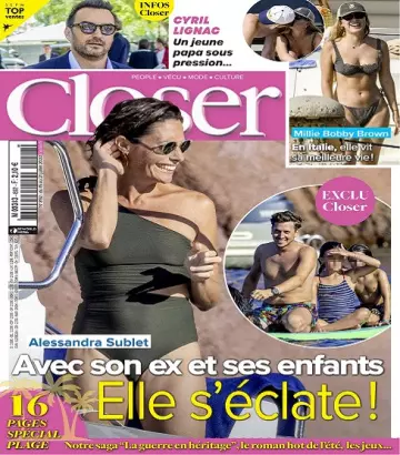 Closer N°892 Du 15 au 21 Juillet 2022  [Magazines]