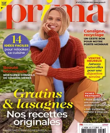 Prima N°473 – Février 2022 [Magazines]