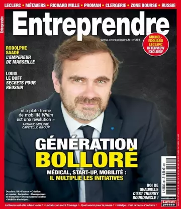 Entreprendre N°361 – Septembre-Novembre 2022 [Magazines]