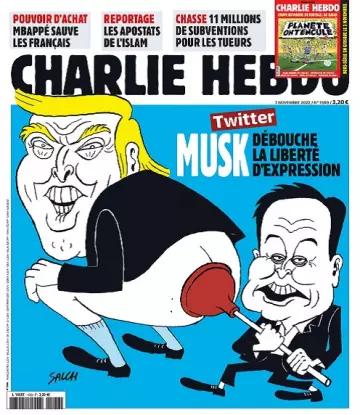 Charlie Hebdo N°1580 Du 2 au 8 Novembre 2022 [Journaux]