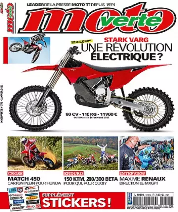 Moto Verte N°573 – Janvier 2022 [Magazines]