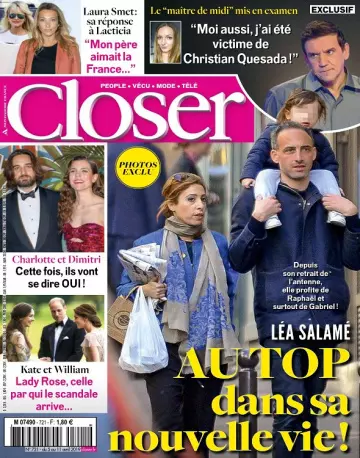 Closer N°721 Du 5 au 11 Avril 2019  [Magazines]