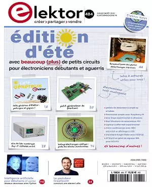 Elektor N°484 – Juillet-Août 2020 [Magazines]