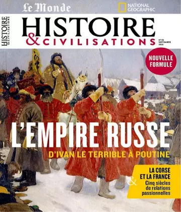 Le Monde Histoire et Civilisations N°86 – Septembre 2022  [Magazines]