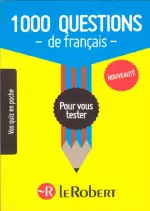 1000 questions de français  [Livres]