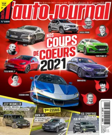 L’Auto-Journal N°1099 Du 30 Décembre 2021  [Magazines]