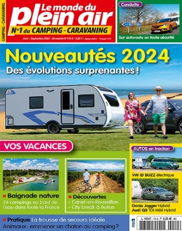 Le Monde Du Plein-Air N°179 – Août-Septembre 2023 [Magazines]