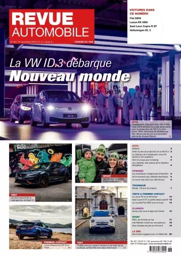 Revue Automobile - 14 Novembre 2019  [Magazines]