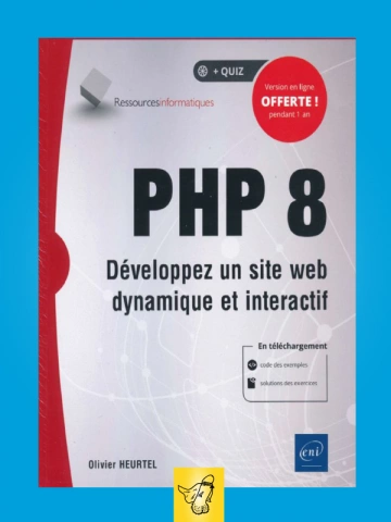 PHP 8 - Développer un site web [Livres]