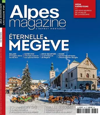 Alpes Magazine N°187 – Mars-Avril 2021 [Magazines]