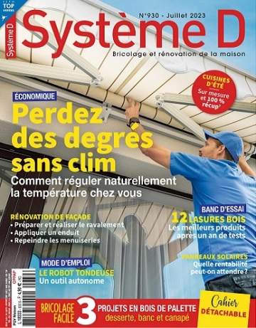 Système D N°930 – Juillet 2023 [Magazines]