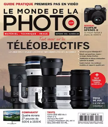 Le Monde De La Photo N°139 – Octobre 2021  [Magazines]