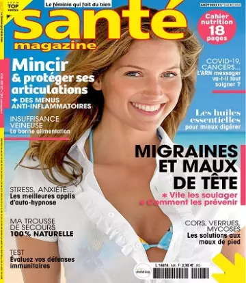 Santé Magazine N°548 – Août 2021  [Magazines]
