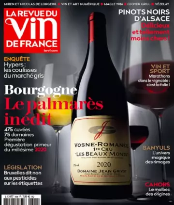 La Revue Du Vin De France N°658 – Mars 2022  [Magazines]