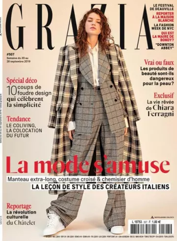 Grazia France - 20 Septembre 2019  [Magazines]