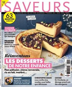 Saveurs France - Mars 2024 [Magazines]