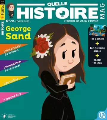 Quelle Histoire Mag N°72 – Février 2023 [Magazines]