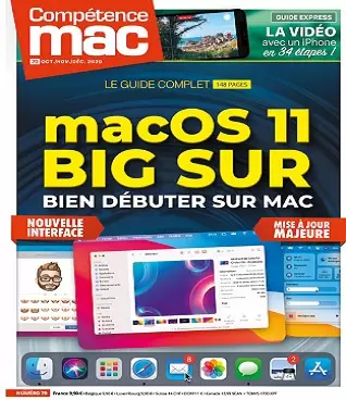 Compétence Mac N°70 – Octobre-Décembre 2020  [Magazines]