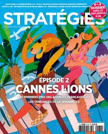 Stratégies N°2179 Du 22 au 28 Juin 2023  [Magazines]