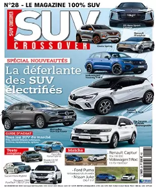 Suv Crossover N°28 – Avril-Juin 2020  [Magazines]
