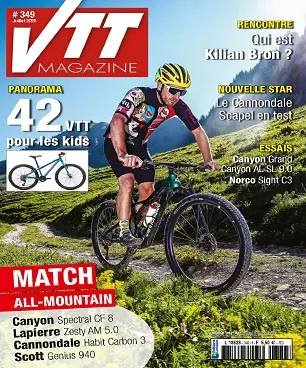 VTT Magazine N°349 – Juillet 2020  [Magazines]