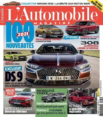 L’Automobile Magazine N°895 – Décembre 2020-Janvier 2021 [Magazines]