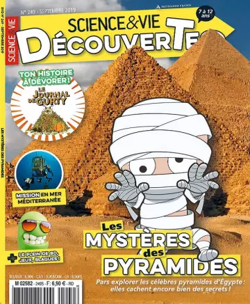 Science et Vie Découvertes N°249 – Septembre 2019  [Magazines]