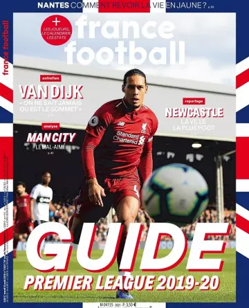 France Football N°3821 Du 13 Août 2019 [Magazines]