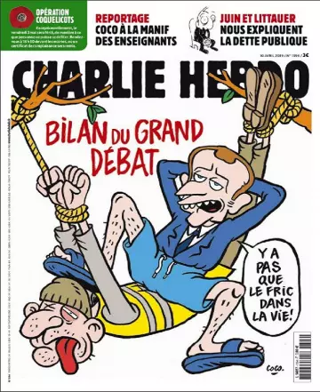Charlie Hebdo N°1394 Du 10 Avril 2019 [Magazines]