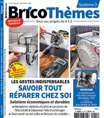 Système D Bricothèmes N°51 – Janvier 2023 [Magazines]