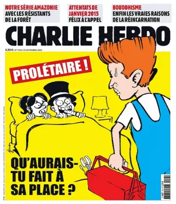 Charlie Hebdo N°1574 Du 21 au 27 Septembre 2022 [Journaux]