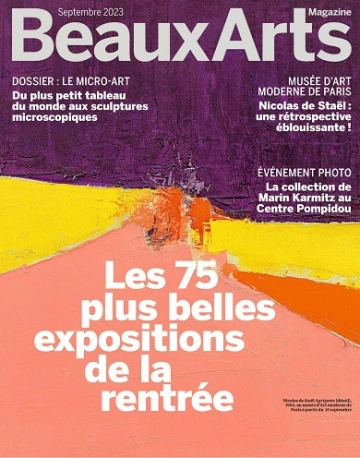 Beaux Arts Magazine N°470 – Septembre 2023 [Magazines]