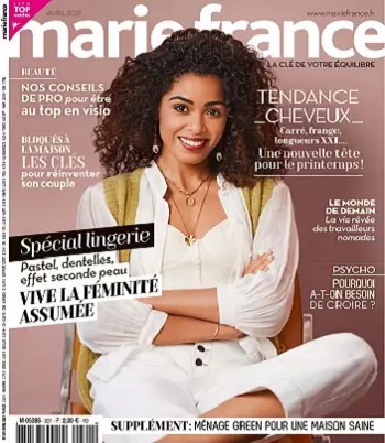Marie France N°301 – Avril 2021  [Magazines]