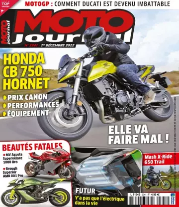 Moto Journal N°2341 Du 1er Décembre 2022  [Magazines]