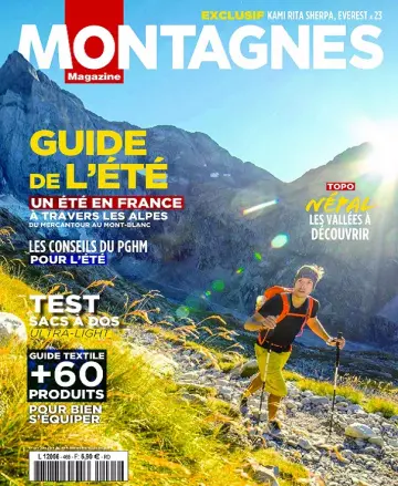 Montagnes Magazine N°465 – Juin 2019  [Magazines]