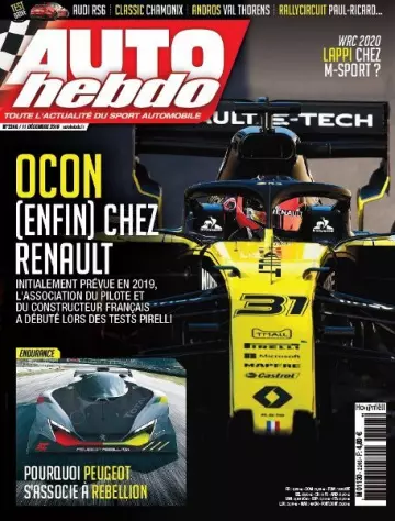 Auto Hebdo - 11 Décembre 2019  [Magazines]