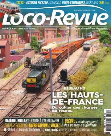 Loco-Revue N°865 – Août 2019  [Magazines]