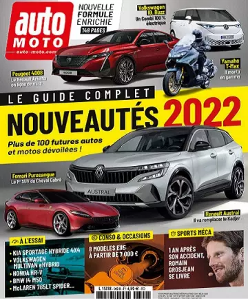 Auto Moto N°309 – Janvier 2022  [Magazines]